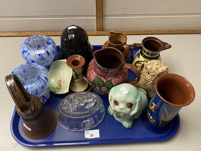 Lot 31 - Mixed Lot: Various ceramics and glass wares to...