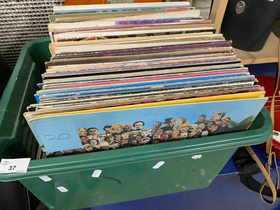 Lot 37 - Box of various assorted LP's