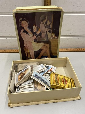 Lot 53 - Box of various assorted cigarette cards