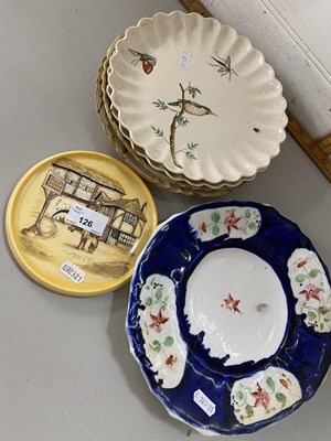 Lot 126 - Mixed Lot: Various assorted decorated plates