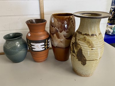 Lot 170 - Mixed Lot: Four various Studio Pottery vases