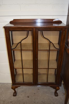 Lot 179 - Early 20th Century china display cabinet on...