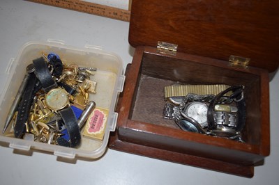 Lot 103A - Quantity of assorted watches and cufflinks