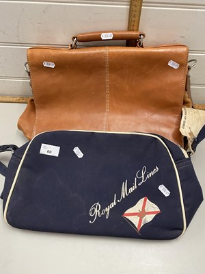 Lot 60 - St George by Duffer leather bag together with...