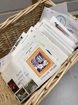 Lot 84 - Basket of various assorted British first day...