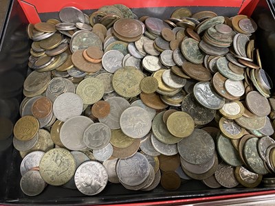 Lot 99 - Box of various assorted coinage