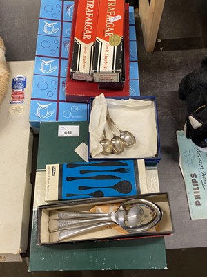 Lot 651 - Quantity of assorted EPNS flatware