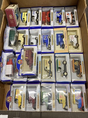 Lot 654 - Quantity of boxed toy vans