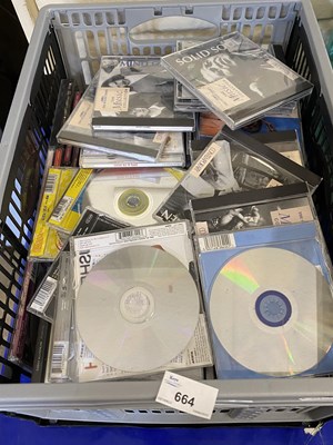 Lot 664 - Box of assorted CD's