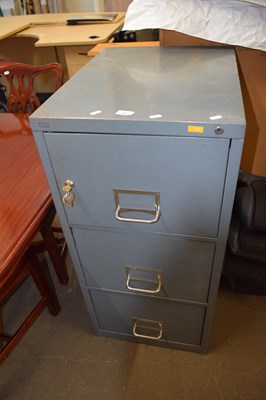 Lot 732 - Metal filing cabinet