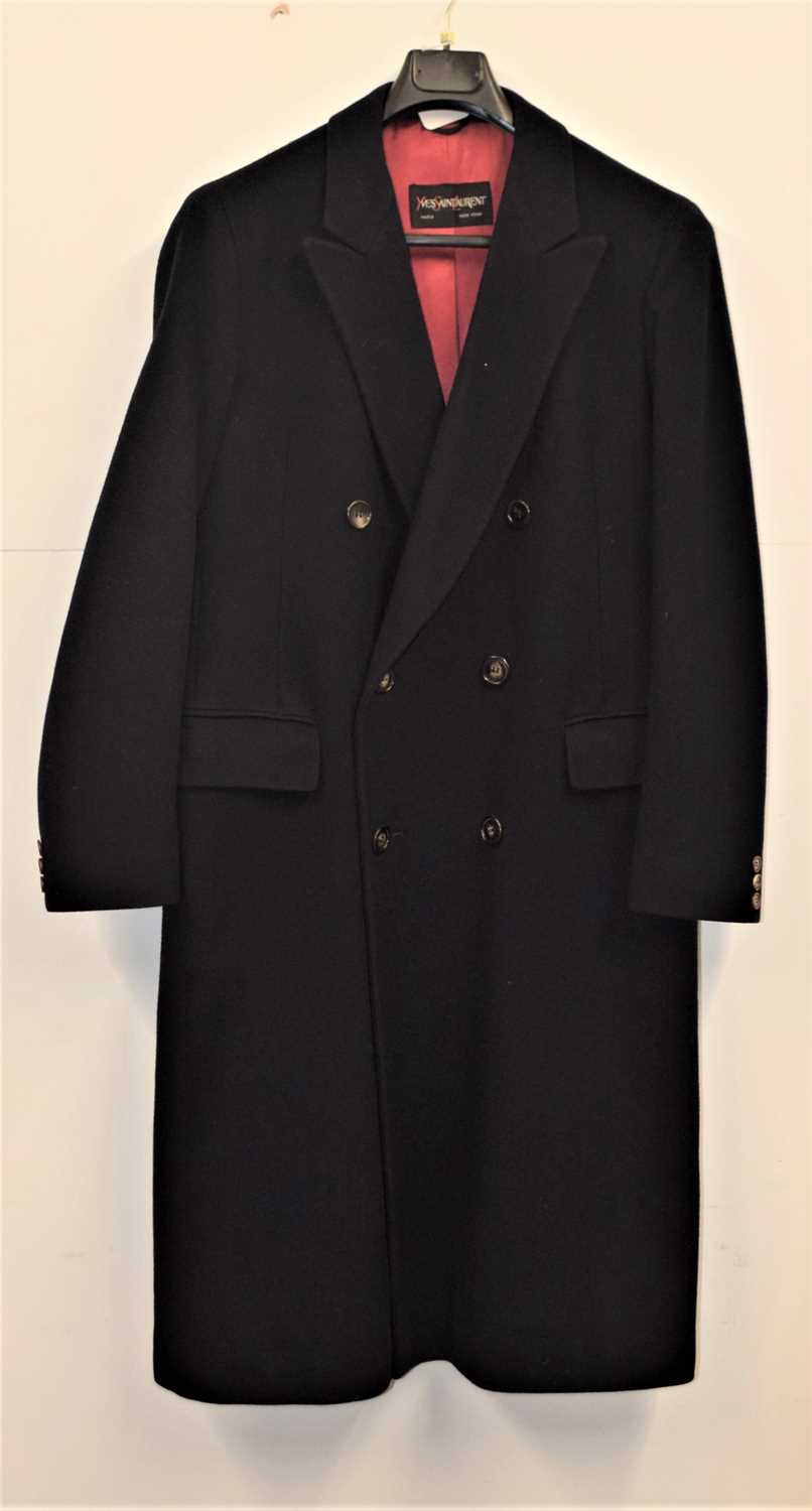 Lot 139 - A gentlemans coat by Yves Saint Laurent, the...