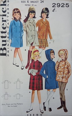 Lot 196 - A quantity of vintage sewing patterns, c....