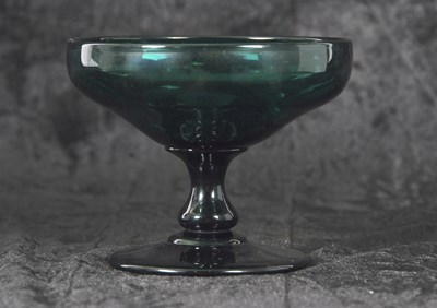 Lot 4 - An early 19th Century Bristol green glass bowl...
