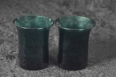 Lot 6 - Two Early 19th Century Bristol green glass...
