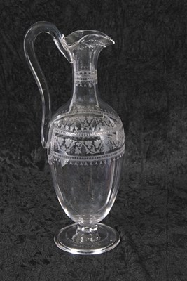 Lot 18 - A late 18th/early 19th Century ewer of...