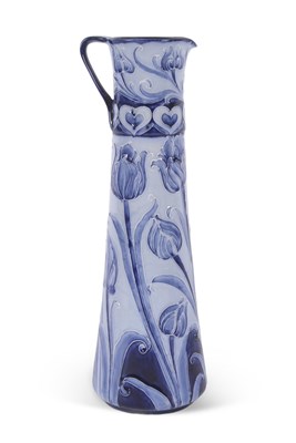 Lot 72 - A Moorcroft Florian ware ewer with tube lined...