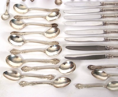 Lot 295 - Birks sterling "Laurentian" pattern flatware...