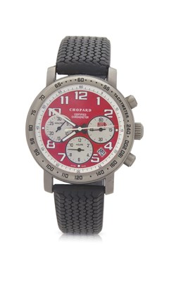 Lot 345 - A Chopard Mille Miglia 8195 chronograph Rosso...
