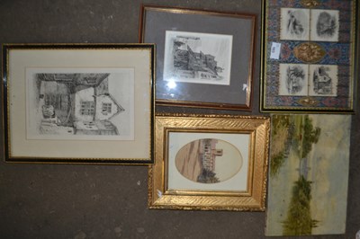 Lot 503 - A quantity of various framed prints together...