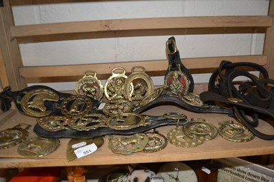 Lot 551 - Collection of assorted horse brasses