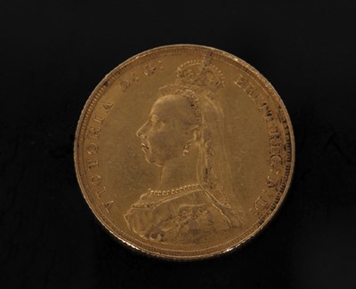 Lot 303 - Victorian sovereign dated 1887