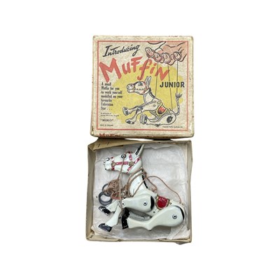 Lot 298 - A boxed Moko die-cast Muffin the Mule stringed...