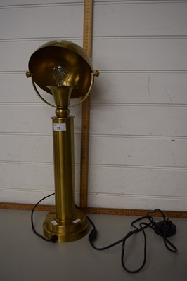 Lot 23 - A retro styled brass desk lamp