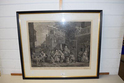 Lot 53 - After Hogarth Canvassing for Votes Plate 2,...