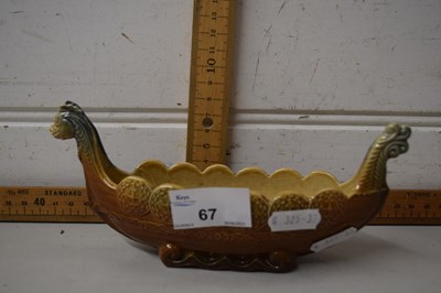 Lot 67 - A Wade viking long boat