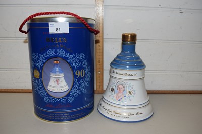 Lot 81 - Bells Old Scotch Whisky Queen Mother 90th...