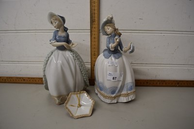 Lot 87 - Two Nao figures of ladies