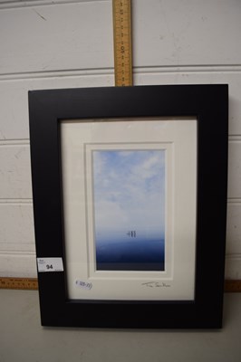 Lot 94 - Contemporary landscape, signed in pencil Tim...