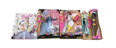 Lot 345 - A collection of 1990s Mattel Barbies,...