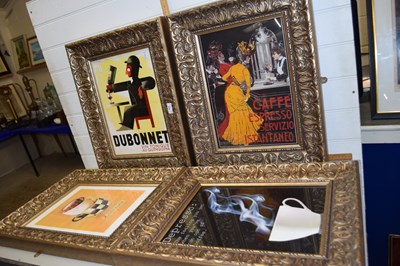 Lot 154 - A group of four advertising prints by...