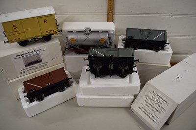 Lot 161 - Model railway accessories mainly rolling stock...