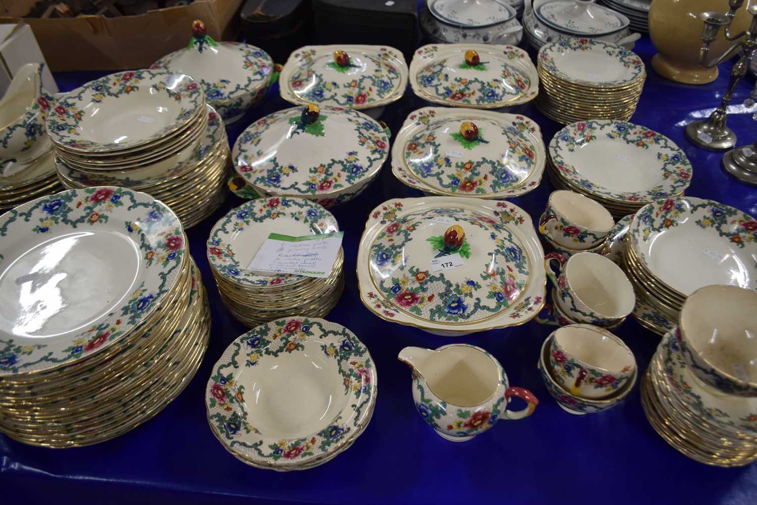 Lot 172 - Extensive quantity of Royal Cauldon ware...