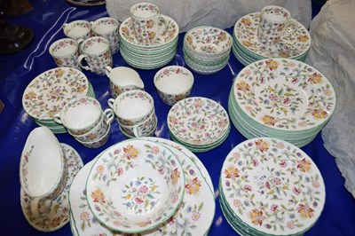 Lot 174 - Quantity of Minton Haddon Hall dinner and tea...