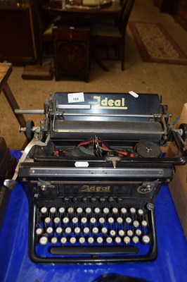 Lot 184 - Naumann Ideal vintage typewriter