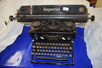 Lot 195 - An Imperial vintage typewriter