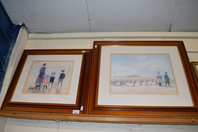 Lot 170A - Two framed impressionist style prints