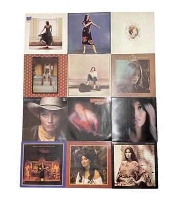 Lot 172 - A collection of Emmylou Harris 12" Vinyl LPs,...