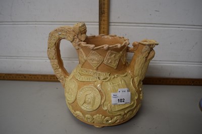 Lot 102 - Castle Hevingham pottery jug