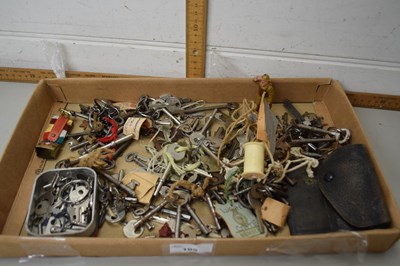 Lot 109 - Quantity of assorted keys