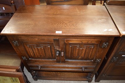 Lot 288 - Reproduction cupboard with cupboards below a...