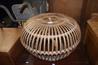 Lot 372 - A rattan stool