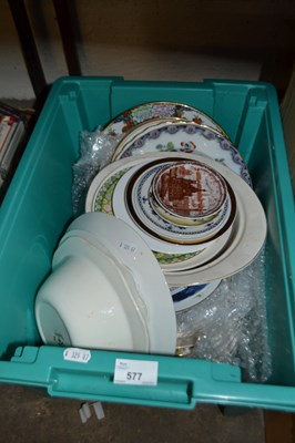 Lot 577 - Quantity of assorted ceramics, dinner wares...