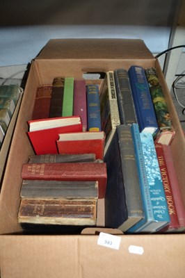 Lot 593 - Quantity of assorted books to include the...