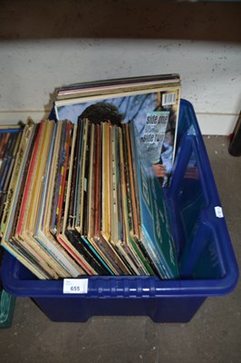 Lot 655 - Quantity of assorted LP's