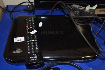 Lot 704 - A Humax Freesat viewer with remote control