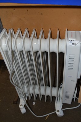 Lot 708 - Plug in radiator